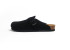 Birkenstock Boston Soft Footbed Velvet Leather сабо (Чорні)