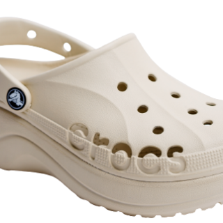 Крокси Сабо Crocs Bayaband Platform Bone (Молочний) 