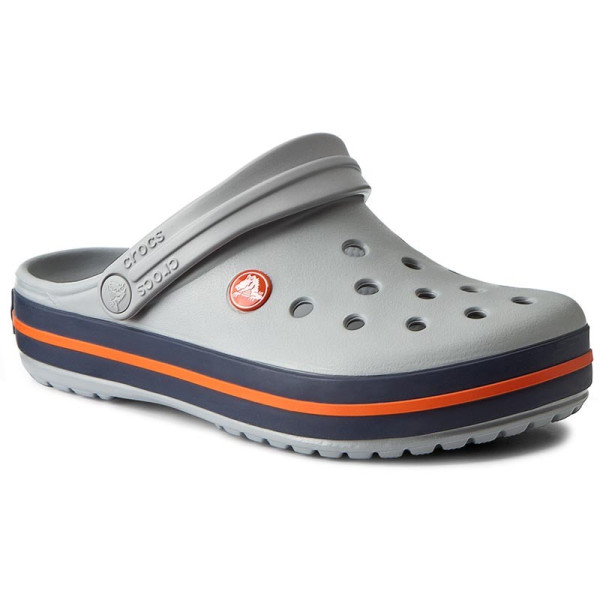 Крокси Crocband Light Grey/Navy Крокси Crocband Light Grey/Navy