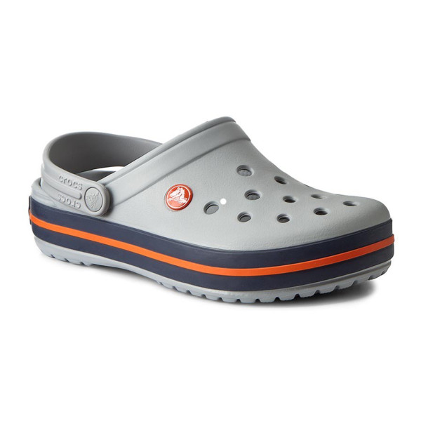 Крокси Crocband Light Grey/Navy Крокси Crocband Light Grey/Navy