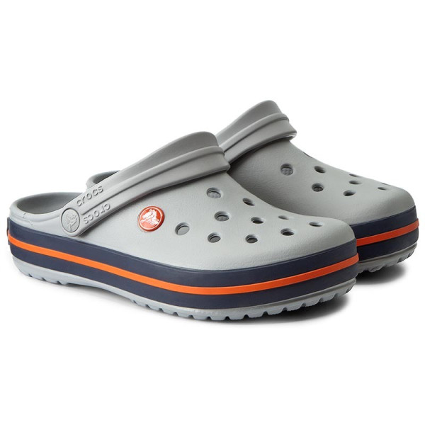 Крокси Crocband Light Grey/Navy Крокси Crocband Light Grey/Navy