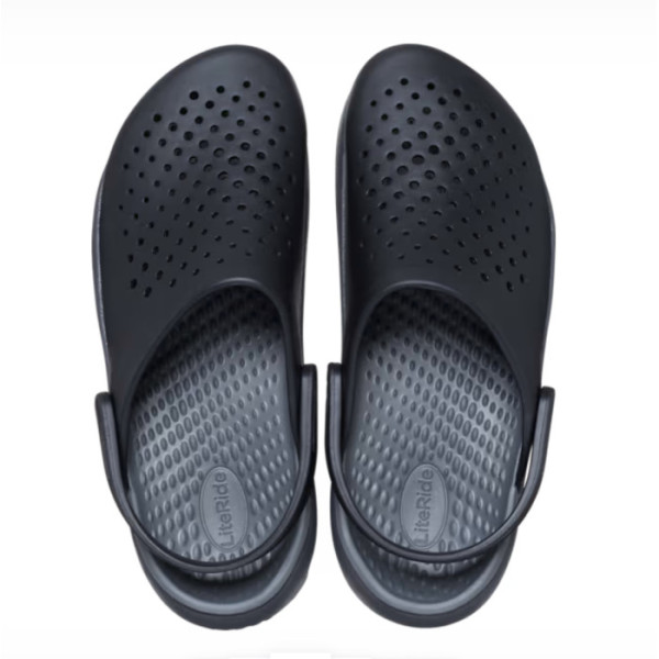 Крокси на Платформі Crocs InMotion Clog Black (Чорні) Крокси на Платформі Crocs InMotion Clog Black (Чорні)