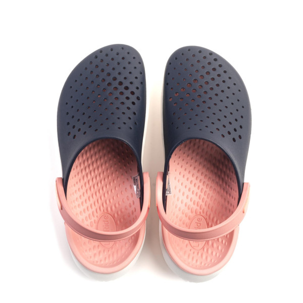Крокси на Платформі Crocs InMotion Clog Navy/Melon (Синьо-Рожеві) Крокси на Платформі Crocs InMotion Clog Navy/Melon (Синьо-Рожеві)