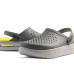 Крокси на Платформі Crocs InMotion Clog Grey/Light Green (Cіро/Зелені) 