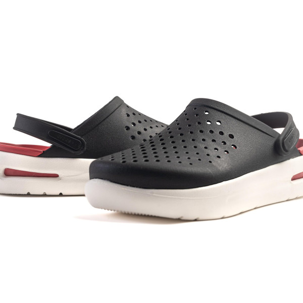 Крокси на Платформі Crocs InMotion Clog Red/black (Чорно/Червоні) Крокси на Платформі Crocs InMotion Clog Red/black (Чорно/Червоні)