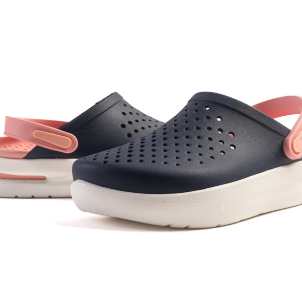 Крокси на Платформі Crocs InMotion Clog Navy/Melon (Синьо-Рожеві) Крокси на Платформі Crocs InMotion Clog Navy/Melon (Синьо-Рожеві)
