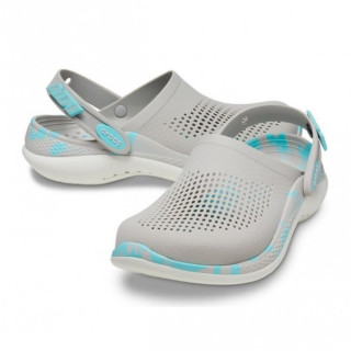 Крокси Literide 360 Pearl White / Multi 