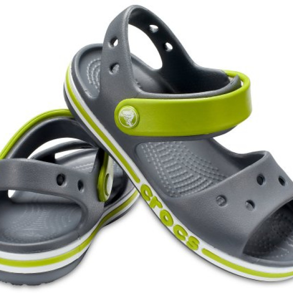 Крокси Дитячі Сандалі Bayaband Sandal Kids Charcoal Крокси Дитячі Сандалі Bayaband Sandal Kids Charcoal