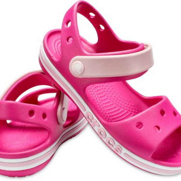 Крокси Дитячі Сандалі Bayaband Sandal Kids PINK Крокси Дитячі Сандалі Bayaband Sandal Kids PINK