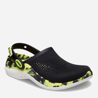 Крокси Literide 360 Black/Citrus 