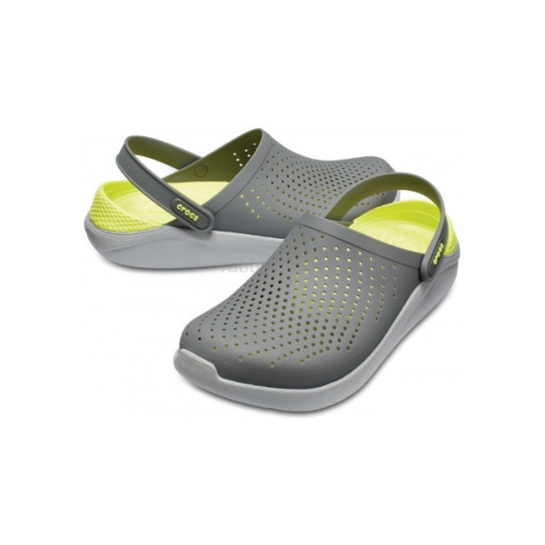 Крокси LiteRide™ Clog Grey Light Green Крокси LiteRide™ Clog Grey Light Green