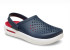 Крокси на Платформі Crocs InMotion Clog Navy/Paper (Сині/Червоні) 