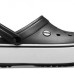 Крокси Сабо Platform Black/White (Чорно-білі) 