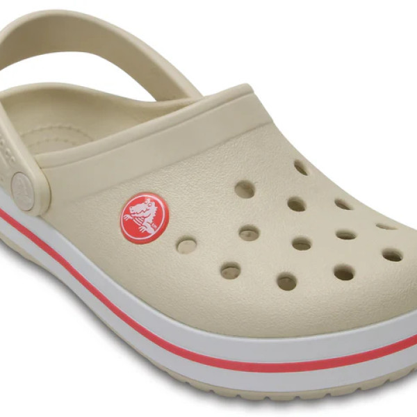 Крокси Дитячі молочні Crocband Kids Stucco/Melone Крокси Дитячі молочні Crocband Kids Stucco/Melone