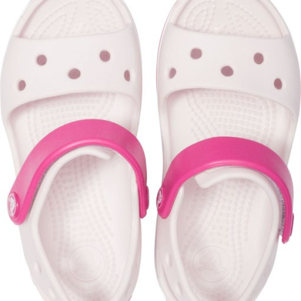 Крокси Дитячі Сандалі Crocband Sandal Kids Pink Крокси Дитячі Сандалі Crocband Sandal Kids Pink