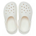 Крокси на платформі білі Stomp Clog White 