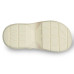 Крокси на платформі молочні Stomp Clog Bone 