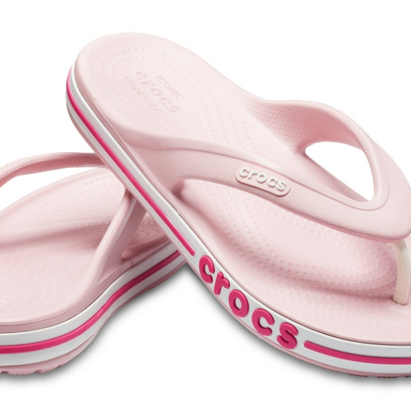 Crocs Bayaband Flip Petal Pink Шльопанці рожеві Crocs Bayaband Flip Petal Pink Шльопанці рожеві