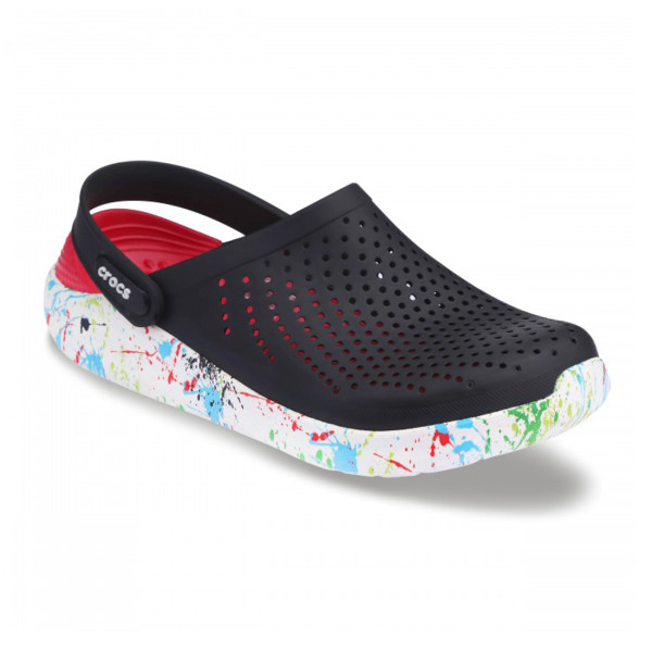 Крокси LiteRide™ Clog Black/white (Клякси чорно-білі) Крокси LiteRide™ Clog Black/white (Клякси чорно-білі)