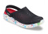 Крокси LiteRide™ Clog Black/white (Клякси чорно-білі) 