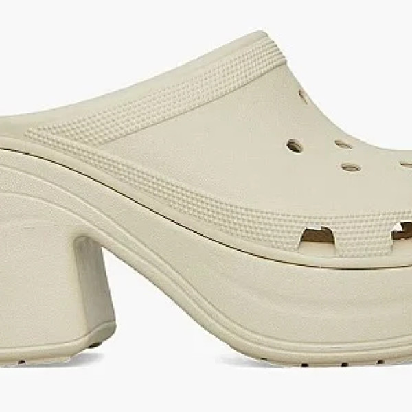 Крокси на підборах SIREN Clog Bone (молочні) Крокси на підборах SIREN Clog Bone (молочні)