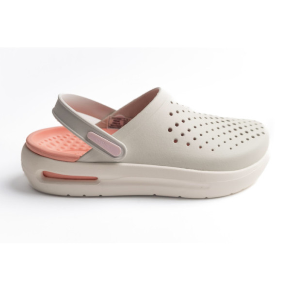 Крокси на Платформі Crocs InMotion Clog Pink/White (Коралові) Крокси на Платформі Crocs InMotion Clog Pink/White (Коралові)