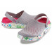 Крокси LiteRide™ Clog Pearl/White (КЛЯКСИ малиново-сірі) 