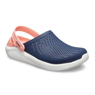 Крокси LiteRide™ Clog Navy/Melon (Рожево-сині) 