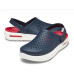 Крокси на Платформі Crocs InMotion Clog Navy/Paper (Сині/Червоні) 