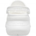 Крокси Classic Platform Bae Clog White 