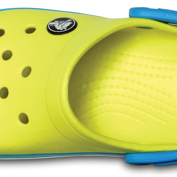 Крокси Дитячі зеленіCrocband Kids Tennis Ball Green/Ocean Крокси Дитячі зеленіCrocband Kids Tennis Ball Green/Ocean