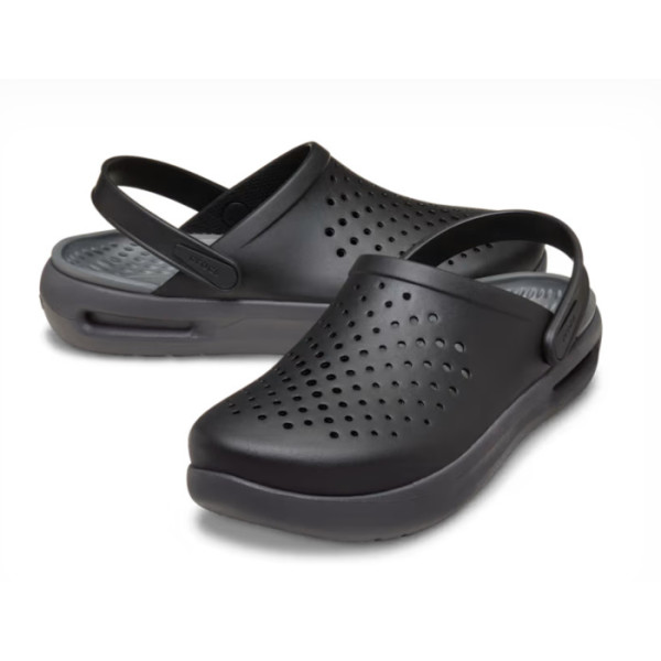 Крокси на Платформі Crocs InMotion Clog Black (Чорні) Крокси на Платформі Crocs InMotion Clog Black (Чорні)