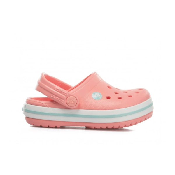 Крокси Дитячі Рожевий Crocband Kids Melon/Ice Blue Крокси Дитячі Рожевий Crocband Kids Melon/Ice Blue
