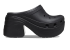 Крокси на підборах SIREN Clog Black (чорні) 
