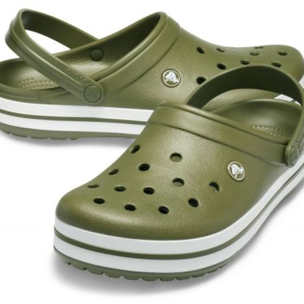 Крокси Сабо Crocband Clog Army Green Крокси Сабо Crocband Clog Army Green
