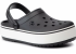 Крокси Сабо Platform Black/White (Чорно-білі) 