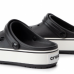 Крокси Сабо Platform Black/White (Чорно-білі) 