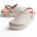 Крокси на Платформі Crocs InMotion Clog Pink/White (Коралові) 