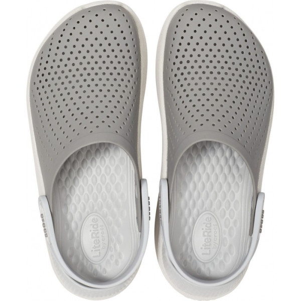 Крокси LiteRide™ Clog Light grey (Сірі) Крокси LiteRide™ Clog Light grey (Сірі)