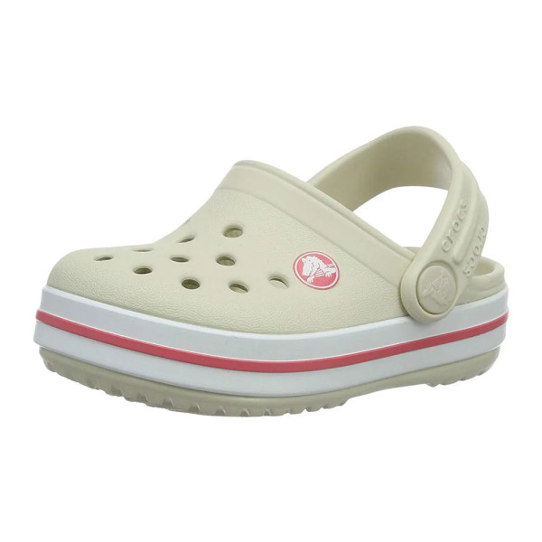 Крокси Дитячі молочні Crocband Kids Stucco/Melone Крокси Дитячі молочні Crocband Kids Stucco/Melone