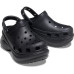 Крокси Classic Platform Bae Clog Black 