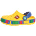 Крокси Дитячі Crocband LEGO yellow/sea blue 