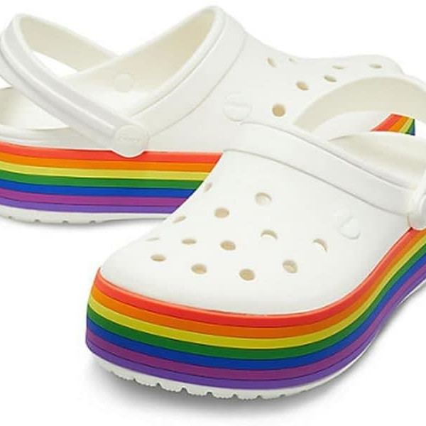 Крокси Сабо Platform Rainbow Крокси Сабо Platform Rainbow