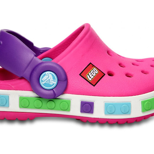 Крокси Дитячі Crocband LEGO fuchsia/purple Крокси Дитячі Crocband LEGO fuchsia/purple