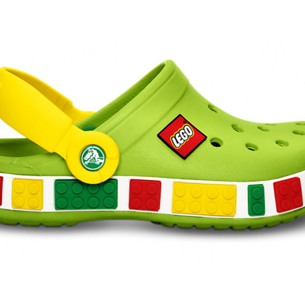 Крокси Дитячі Crocband LEGO Green Крокси Дитячі Crocband LEGO Green