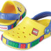 Крокси Дитячі Crocband LEGO yellow/sea blue 
