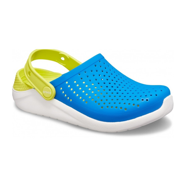 Крокси Дитячі Kids’ LiteRide Clog Bright Cobalt Citrus Крокси Дитячі Kids’ LiteRide Clog Bright Cobalt Citrus