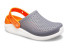 Крокси Дитячі Kids’ LiteRide Clog Charcoal  White 
