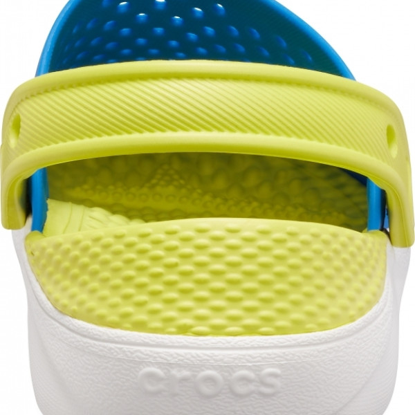 Крокси Дитячі Kids’ LiteRide Clog Bright Cobalt Citrus Крокси Дитячі Kids’ LiteRide Clog Bright Cobalt Citrus