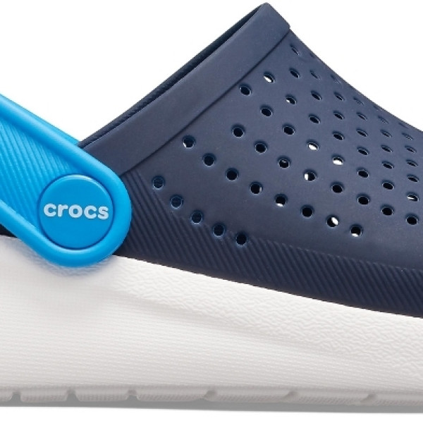 Крокси Дитячі Kids’ LiteRide Clog Navy White Крокси Дитячі Kids’ LiteRide Clog Navy White